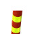 久臻 8568  反光柔性弹力警示柱 警示桩 交通设施道口标 道路标柱标志桩 弹力柱（ 反光警示柱）