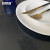 安赛瑞 PVC桌布 不透明黑色磨砂PVC软玻璃桌布 140×80cm 防油防水长方形塑料台布 圆角 710142