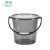 卫洋WYS-2194 透明塑料清洁水桶 直径32.5CM透灰 加厚提水桶拖把桶
