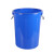卫洋 WYS-211 圆桶塑料水桶蓄水桶 带盖加厚储水桶 酒店厨房工业环卫物业垃圾桶 发酵桶容器 50升不带盖