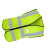 苏识 多口袋施工安全反光衣背心 燕尾有口袋款 荧光绿色（可印字50件起印）