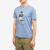 保罗拉夫劳伦（Polo Ralph Lauren）男士T恤舒适休闲短袖Ski Bea时尚经典简约气质男子休闲圆领短袖 Blue XL
