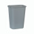 垃圾桶商用废纸篓厨房卫生间厕所米色卫生桶大容量 大型垃圾桶 黑色39L FG295700BL