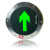 消防地埋灯安全出口指示灯led应急灯充电式消防疏散地标灯标志灯 （圆）直径24.5cm双向