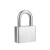 雨素 挂锁 小锁 304不锈钢叶片锁 门锁柜子锁 锁头 30mm