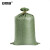 安赛瑞 编织袋（50条装）80×110cm 加厚绿色蛇皮袋 建筑垃圾袋编织袋  39862
