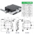 典南 XY轴二维位移平台LY40/60/80/90-L手动精密微调十字光学移动滑台  LY90-R高度：36◆ 