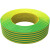 恒飞电缆（HengFeiCable）阻燃C级铜芯聚氯乙烯绝缘电线 ZC-BV-300/500V-1*1.5 黄绿色 100m