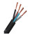 狼缆（LANGLAN）矿用移动轻型橡套软电缆 MYQ-0.3/0.5 5×2.5 1米