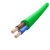兆龙LONGFLEX MC  411 2x0.3mm² PVC护套双芯拖链电缆 20米-ZL5411300绿色 现货速发