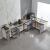 迪拜尔  厨房橱柜灶台组合柜不锈钢厨柜 1.2米右对开平面【可选左】