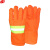 谋福221 97式手套阻燃防火隔热手套定做加厚防水透气微型消防站配置 隔热手套 （97式手套 ）