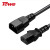 同为（TOWE）PDU/服务器C13转C14电源转换延长线(10A) 3*1.5平1.8m TW-F-C13/C14 1.8M