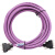 igus高密线喷绘机写真机紫色主数据线奥威北京板卡LVDS线 紫色国产线-0.6米