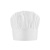 工品星GPX-CSM厨师帽工作帽白色蘑菇帽餐饮酒店饭店厨房防油烟厨帽 1个 白色 均码
