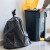 斯图加厚大号垃圾袋户外分类垃圾袋保洁袋商用酒店物业环卫平口黑色大塑料袋 60cm*80cm(50个装)双面3丝