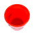 臻安心 红色手提塑料桶收纳清洁圆形水桶学生桶学校工地12.5L（图标可定制）