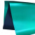 威锐嘉 静电台垫绿色胶皮布光滑橡胶垫耐高温工作台垫实验室维修桌垫（定制) 整卷0.5米×10米×3mm 