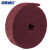 海斯迪克 HKY-203 工业百洁擦拭布 强力去污打磨除锈通用清洁布 10cm*1.8m红色