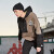 卡帕（Kappa） Kappa卡帕套头帽衫2022新款男运动卫衣涂鸦印花外套休闲拼接长袖 黑色-990 L