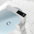 迈锐博（MARBOO）德国全铜洗手盆浴室抽拉式水力发电数显冷热面盆水龙头3423 哑黑色-双模式出水（智能数显