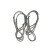 梅派  油性钢丝绳  两头带编织扣 带油钢丝绳 16mm 一米价