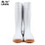 莱尔 防化靴 PVC高筒耐酸碱/耐腐蚀/耐油/防水/防滑白色食品级雨鞋 白色食品靴SF-11-03 39 