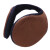 海斯迪克 HKQS-61 冬季后戴式耳罩 防寒保暖耳捂耳暖耳套 灰色（2个/包）
