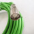828主轴编码器信号反馈6FX5002-2CF02-1BA0旋变电缆连接线 绿色 x 10m PVC