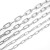 艾科堡 不锈钢链条6mm长环链条每米价格吊索具工业起重铁链子 AKB-BXG-LT