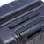 HORIZON纯PC大容量旅行箱可扩展加厚行李箱男行李箱女防爆拉链箱 黑灰色 20英寸可扩展