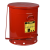杰斯瑞特（JUSTRITE~09700~21加仑(80升)红色油渍废品罐