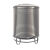 04不锈钢水箱立式加厚储水桶太阳能楼顶厨房储水罐酒罐 定制适用 0.4吨直径*10C