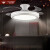 钻石牌（DIAMOND）隐形风扇灯客厅餐厅卧室2023年新款家用一体吸顶吊扇灯LX 36·寸鹿头款定时变光遥控款