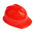 上柯 B2010 防飞溅面屏 打磨喷漆含安全帽 PVC面屏二合一红色