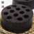 维霆煤球蛋糕蜂窝煤黑米糕糯米糕网红抖音早餐粗粮传统糕点 黑米4个