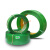 自动打包机用热熔打包带 PET塑钢带绿色手工钢塑带1608型包装带绳 宽19mm厚1.0mm(800米)20kg