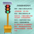 豫滴米哒太阳能红绿灯交通信号灯移动红绿灯交通警示灯驾校学校十字路口临时信号灯 200-12型30瓦