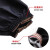 海斯迪克 防水袖套 防油污工作秋冬厨房劳保防雨绸布套袖护袖HKsq-330 黑色40cm（1双） 
