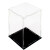 驭舵高透明盒亚克力模型展示定做防尘罩人偶动漫周边玩具收纳盒罩 黑底 高4751010