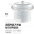 欧康（OukanG）食品级不锈钢电炖锅大容量白陶瓷隔水炖盅家用全自动智能预约定时 C款：10L钢胆+3.5L炖盅/7-9人量