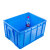 雨林军 塑料周转箱长方形加厚物流箱中转箱物流周转箱塑料物流箱 3号 单位：个