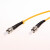 LHG 光纤跳线 ST-ST 单模单芯 黄色 15m ST/ST-SM-15米
