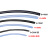 适用国产压电写真机墨管UV机喷绘机平板打印机喷码机管道 供墨管 6mm*4mm(复合管黑色UV 1米)
