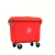 笛芳 660L大型户外垃圾桶加厚桶户外大号环卫垃圾车 特大垃圾分类垃圾桶 红色 660L