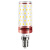 LED灯泡超高亮玉米灯节能省电灯白光暖光三色变光螺口  布洛克 E27白光 7W