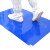 安美尚（ams）胶粘尘垫除尘脚踏无尘垫净化室洁净室粘灰垫地板胶可撕式蓝色65*115cm/10本/300片