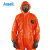 安思尔（Ansell） AlphaTec® CFR-111型阻燃化学防护服 红色 5XL码 1套