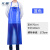 防水防油皮围裙耐酸碱男女款水产专用PVC围腰食品餐饮厨房工作服 蓝色PVC普通款围裙1米