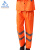 博迪嘉 CN032W 反光雨衣套装 荧光橘红色 S-4XL码可选 （单位：件）